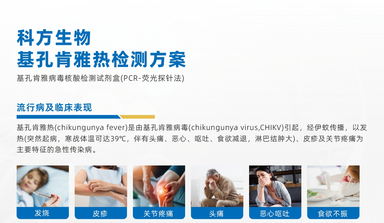 科方新品 ｜基孔肯雅热检测方案
